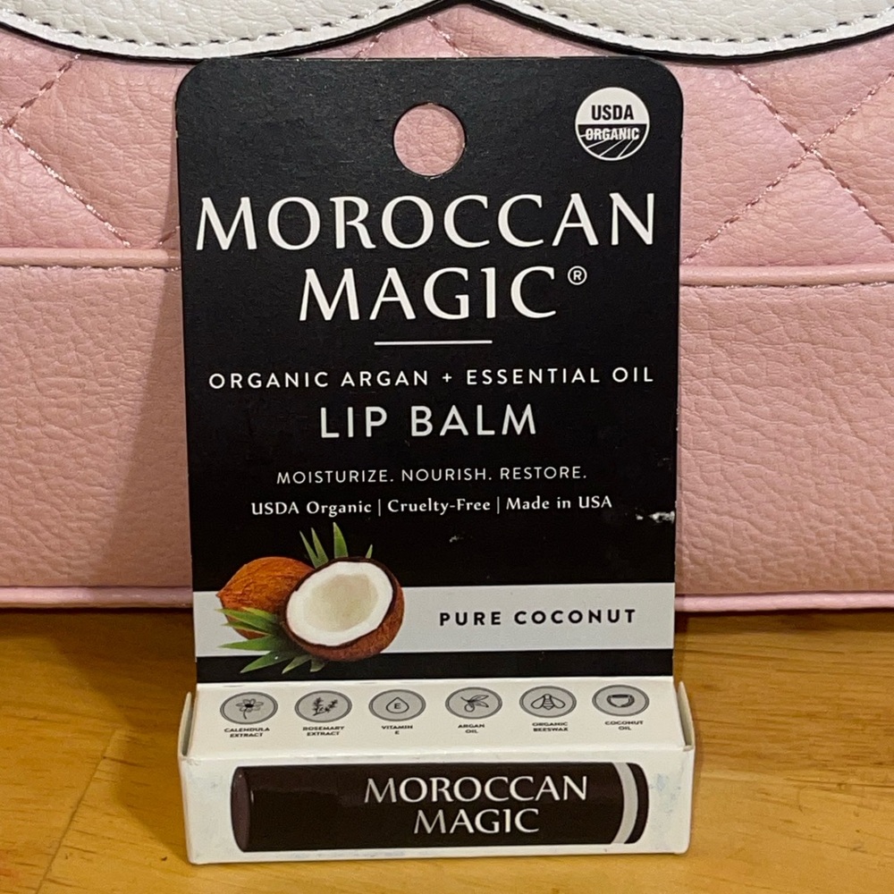 Moroccan Magic Lip Balm - Pure Coconut